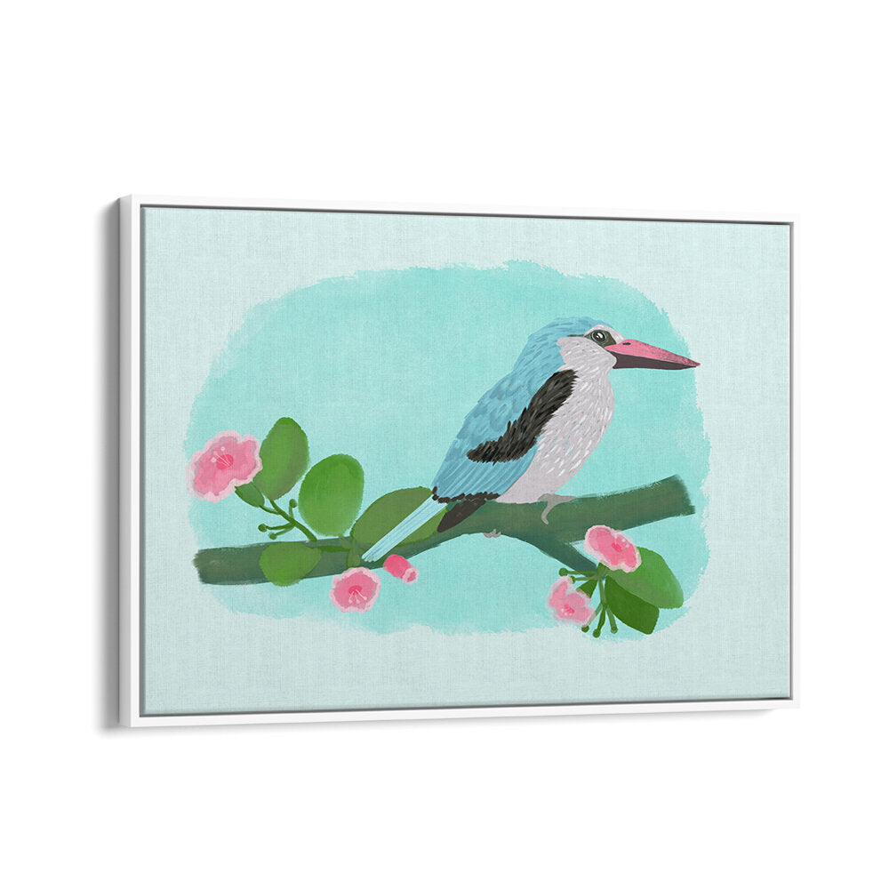 KINGFISHER I , ANIMAL PAINTINGS