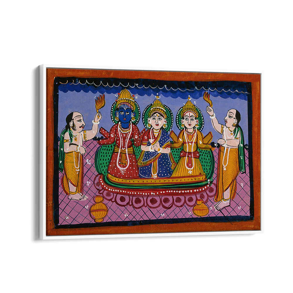 KRISHNA, RAKMINI, BALARAMA IN JAGANNATH STYLE