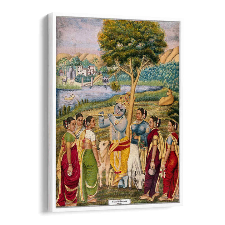 KRISHNA PLAYING THE FLUTE