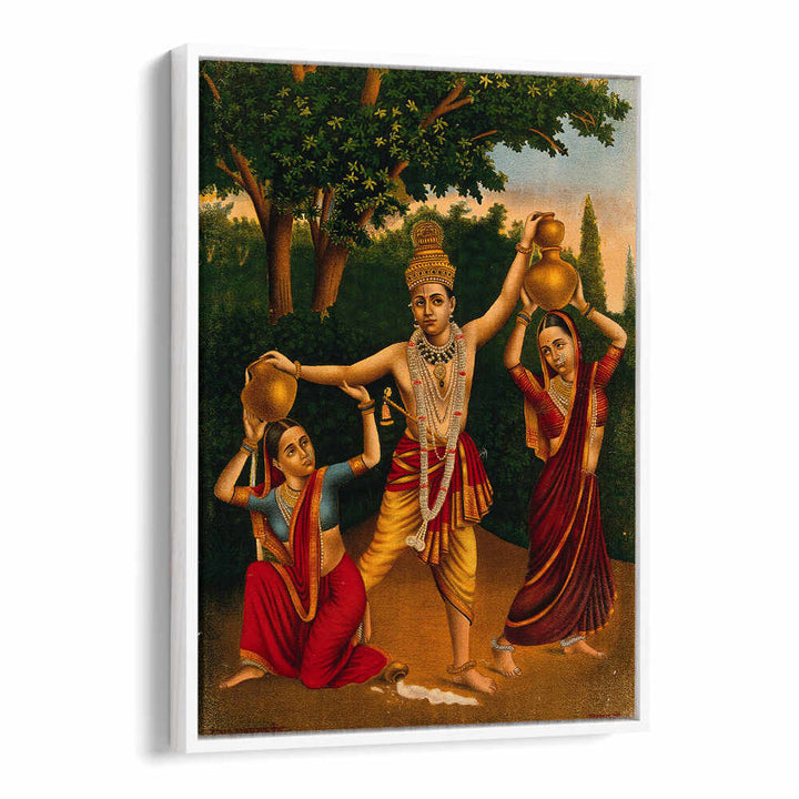 KRISHNA SPILLING THE MILK
