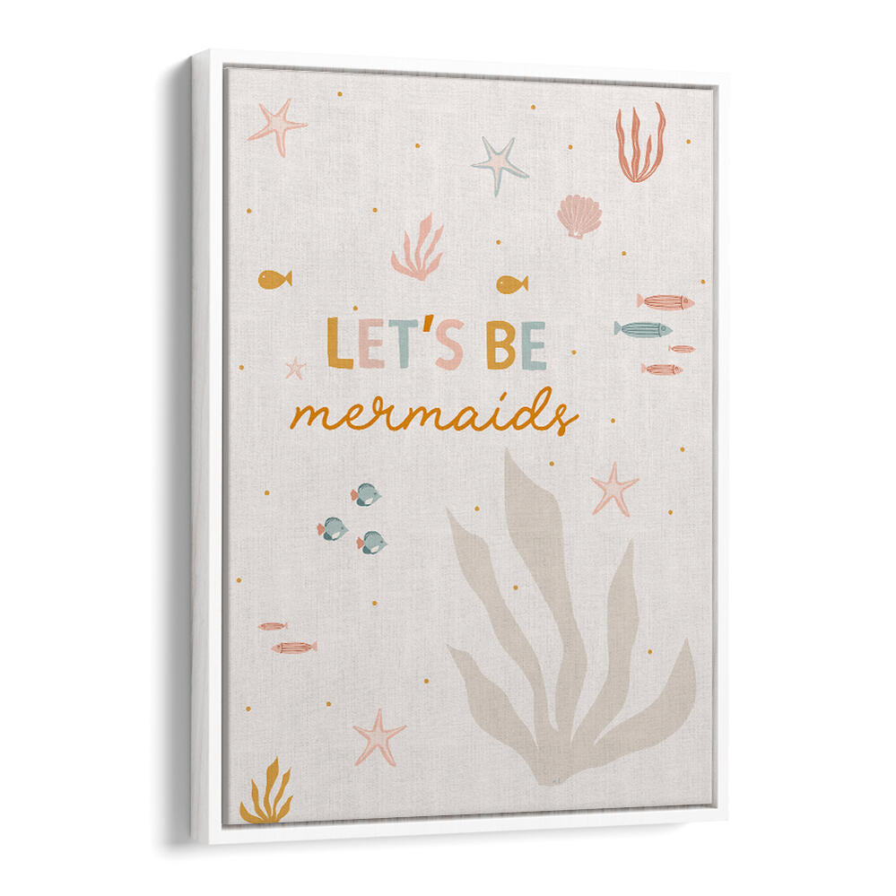 LET'S BE MERMAIDS , KIDS ROOM PAINTINGS
