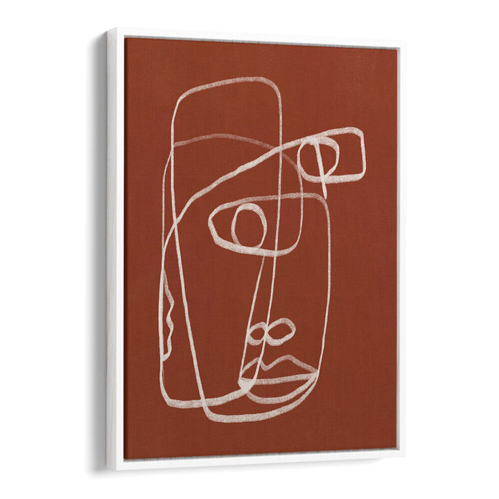 LINE ART TERRACOTTA II , LINE ART PAINTINGS