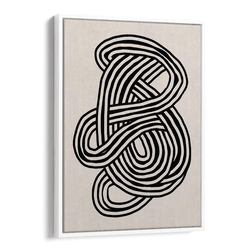 LINE ART ORGANIC SHAPE IN BLACK , LINE ART PAINTINGS