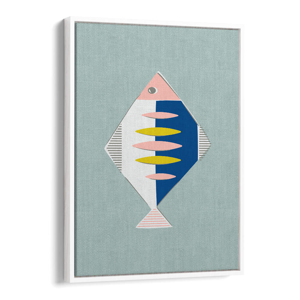 MID CENTURY KITCHEN FISH MINT , KITCHEN POSTERS