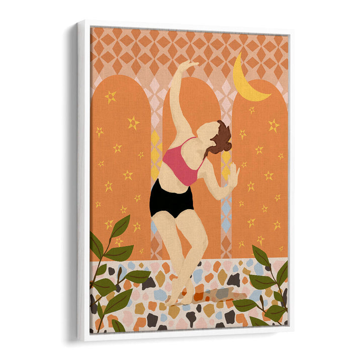 MOONLIT DANCE , PORTRAITS & FIGURATIVE ILLUSTRATIONS