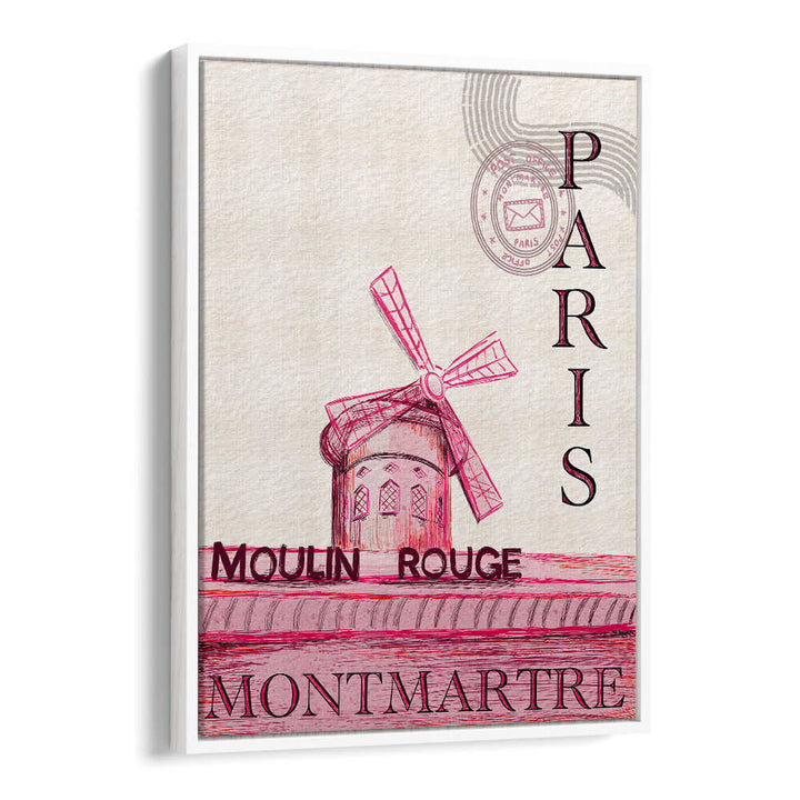 MOULIN ROUGE PARIS , TRAVEL POSTERS