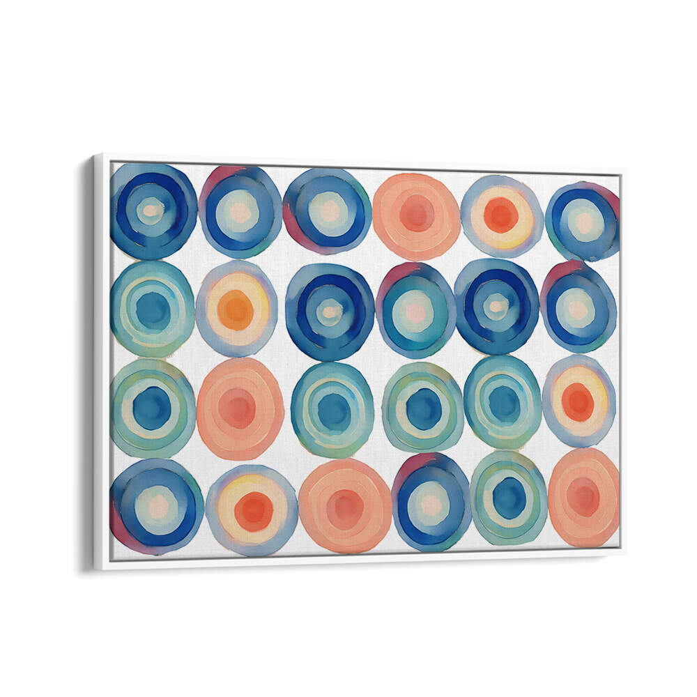 MULTI COLOURED  CIRCLES , ORGANIC FORMS