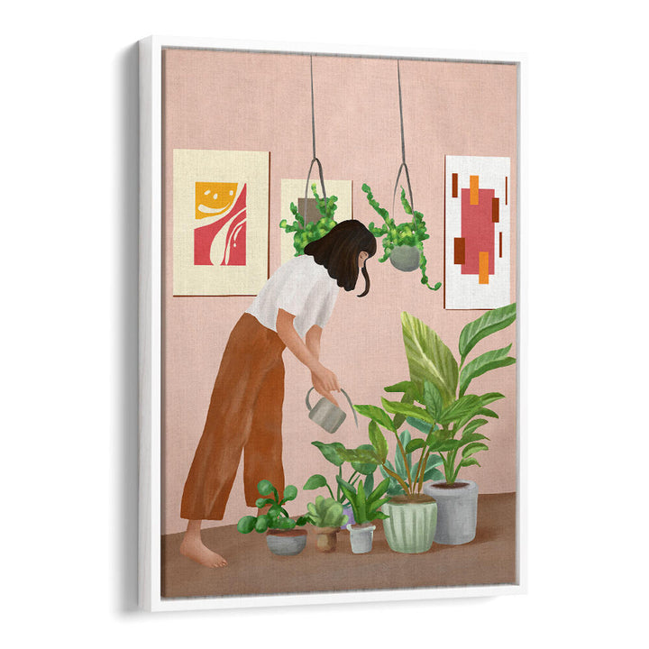 WHERE I DON'T FEEL ALONE , BOHO ART PAINTINGS