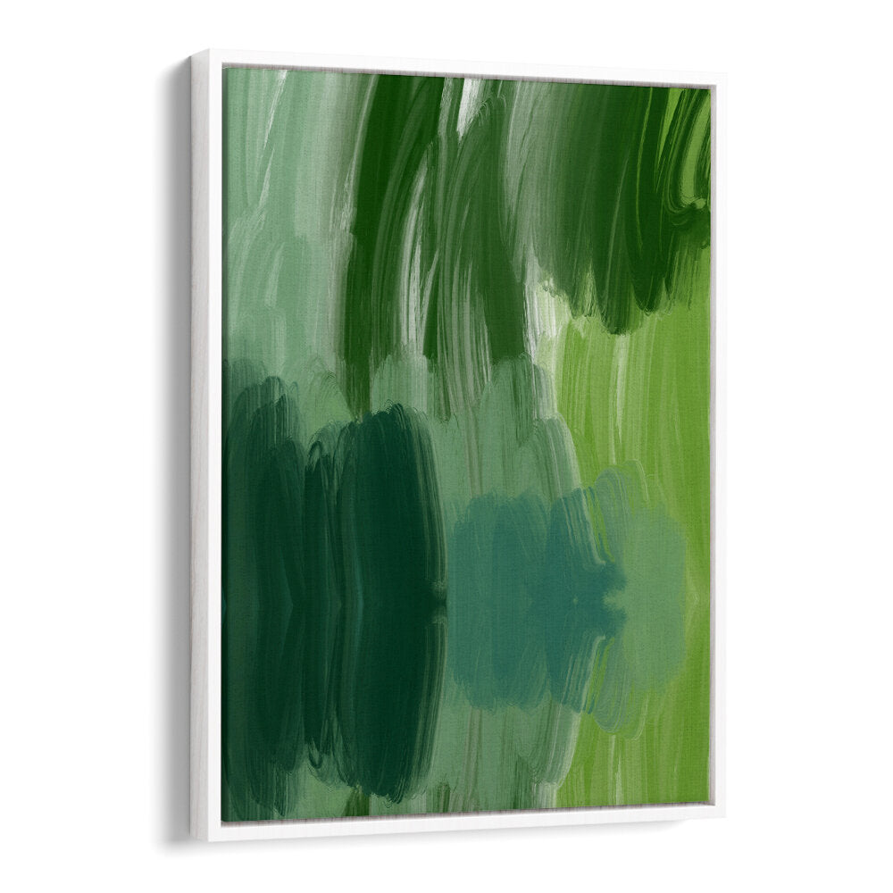 NUANCES DE VERT , ABSTRACT PAINTINGS