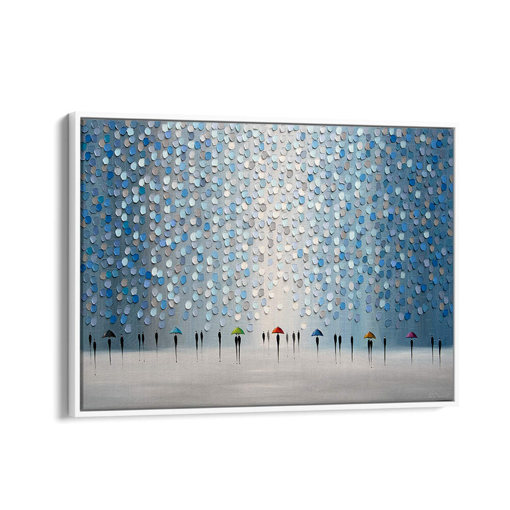 NEW RAIN , MODERN IMPRESSIONISM PAINTINGS