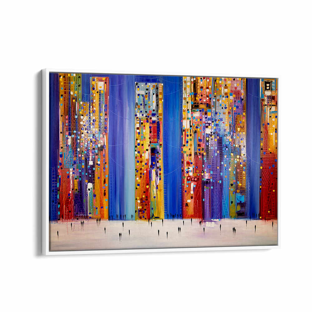 NIGHT STREETS , MODERN IMPRESSIONISM PAINTINGS