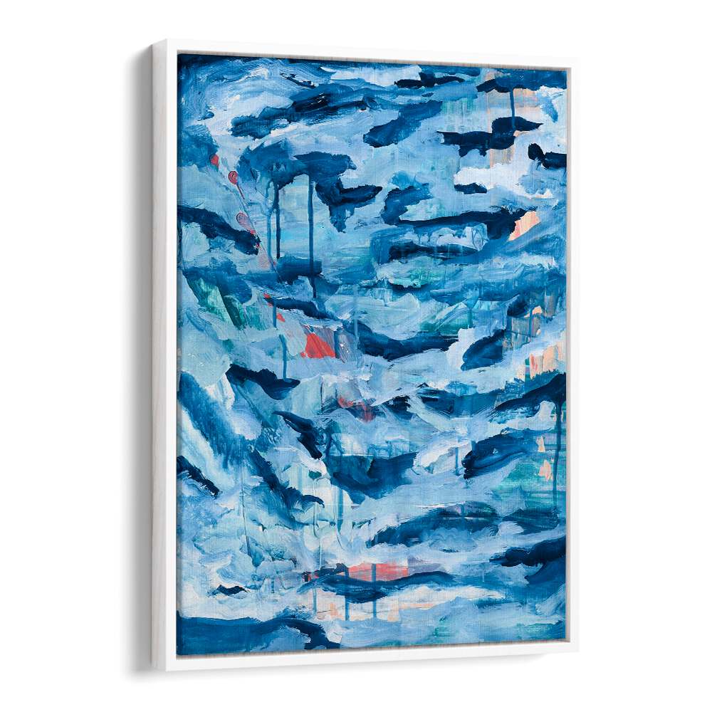 Explore the serene beauty of NORTHERN WINTER, ABSTRACT PAINTINGS, perfect for modern home decor.