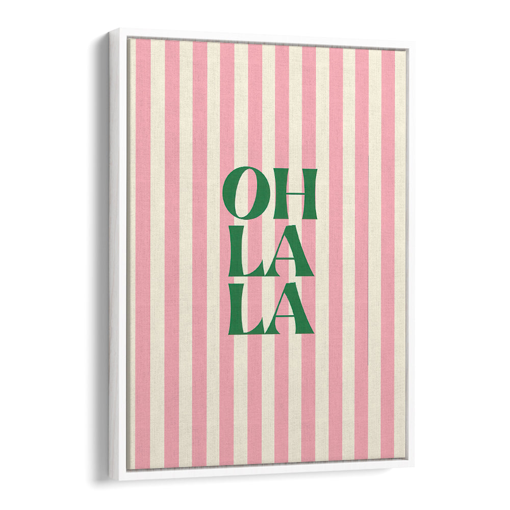 OH LA LA PINK STRIPES