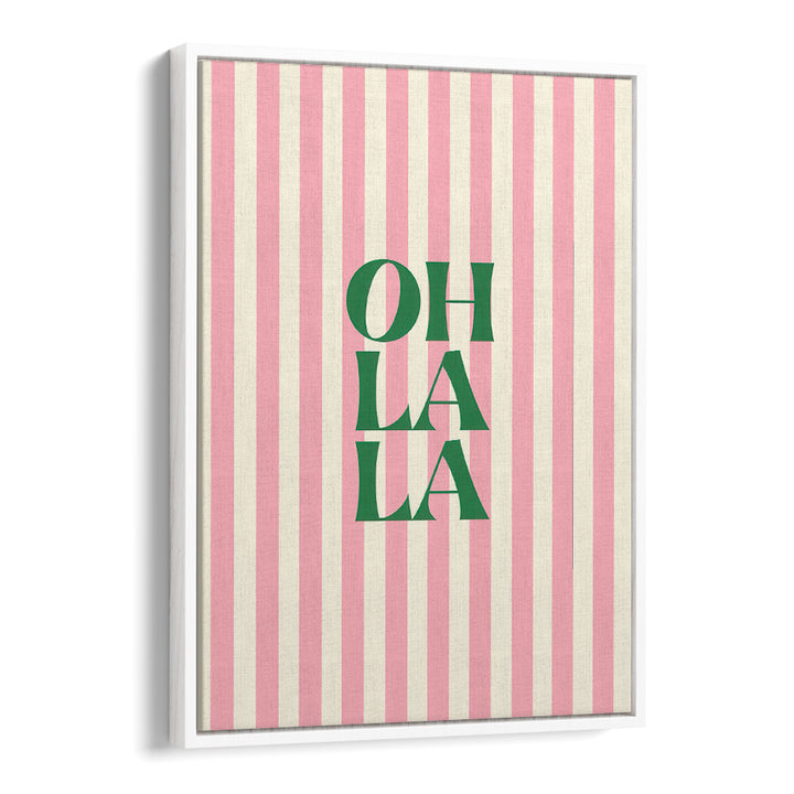 OH LA LA PINK STRIPES