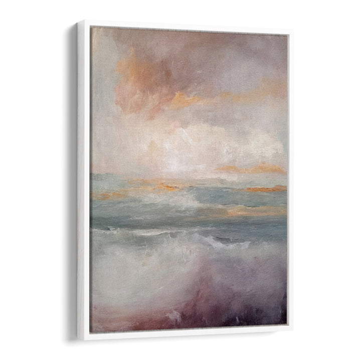 Transform your space with ON MYSTIC SEAS, ABSTRACT PAINTINGS, evoking serene ocean beauty for tranquil décor.