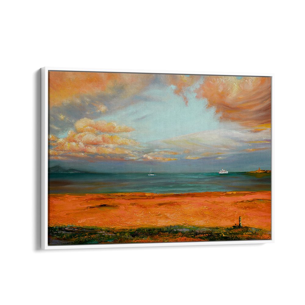 ORANGE SKY SEASCAPE