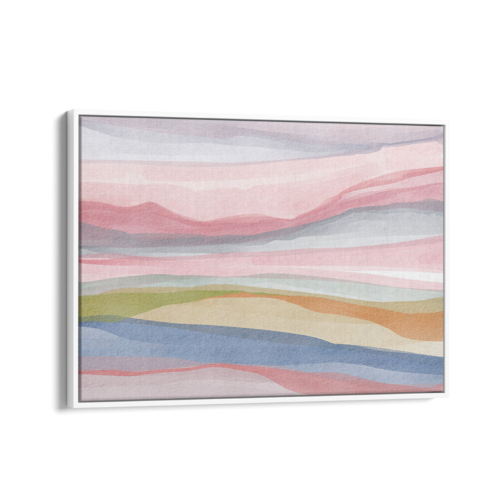 PASTEL WATERCOLOUR LANDSCAPE