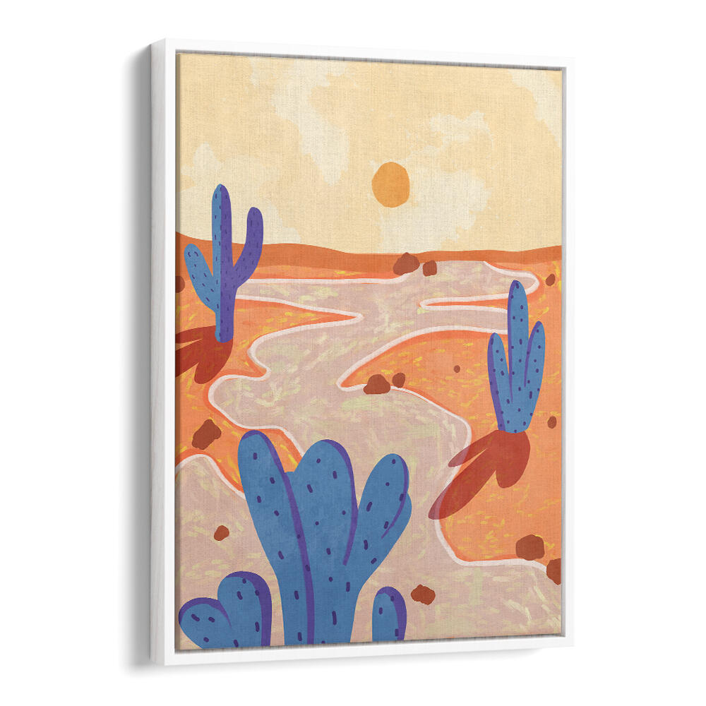 PATH THROUGH THE PAINTED DESERT , LANDSCAPE PAINTINGS