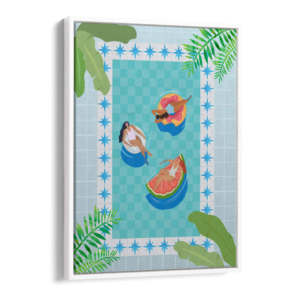 POOL PARTY , TRAVEL POSTERS