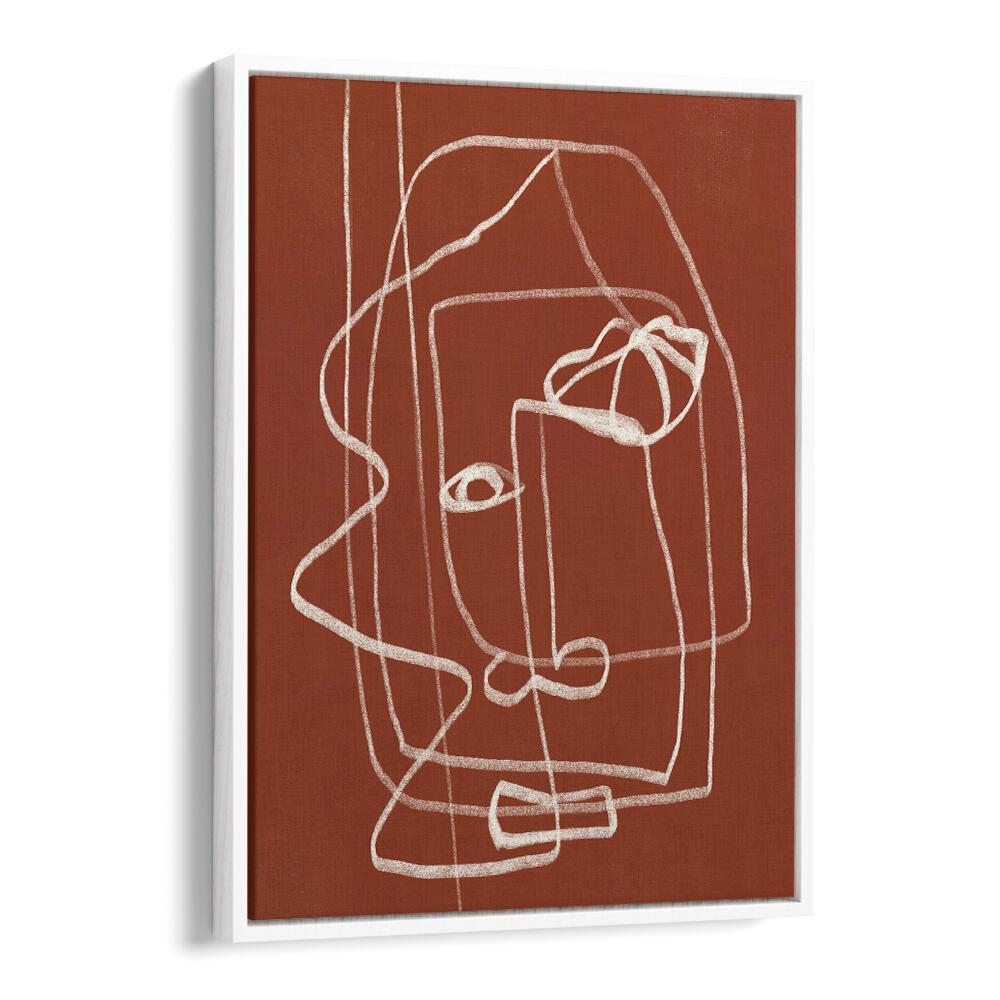 PORTRAIT TERRACOTTA , LINE ART PAINTINGS