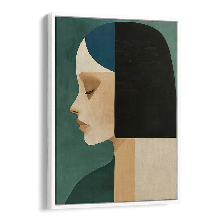POSTER MINIMALIST PORTRAIT II , PORTRAITS & FIGURATIVE ILLUSTRATIONS