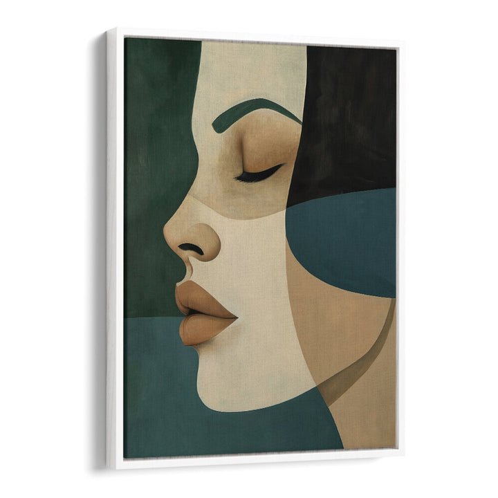 POSTER MINIMALIST PORTRAIT III , PORTRAITS & FIGURATIVE ILLUSTRATIONS