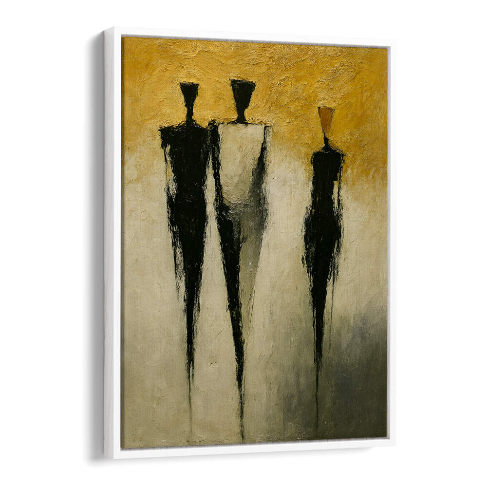 PROCESSION OF SHADES , EXPRESSIONISM PAINTINGS