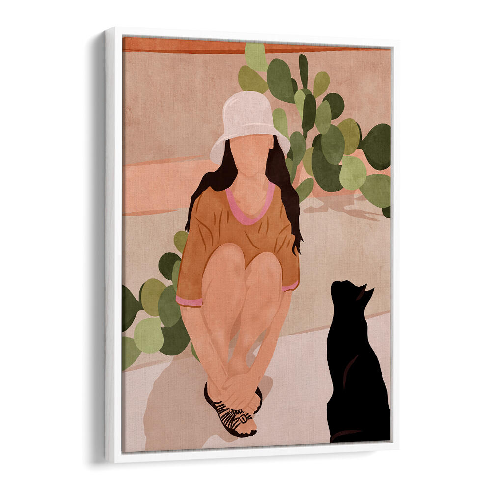 QUIET AFTERNOON , PORTRAITS & FIGURATIVE ILLUSTRATIONS