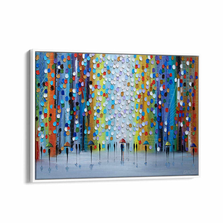 RAINY FANTASY , MODERN IMPRESSIONISM PAINTINGS