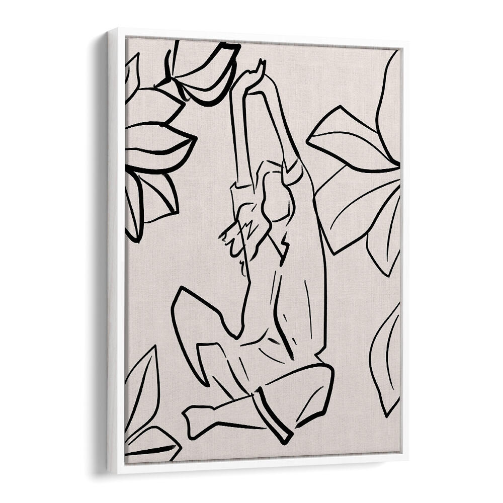 REACHING SERENITY , LINE ART PAINTINGS