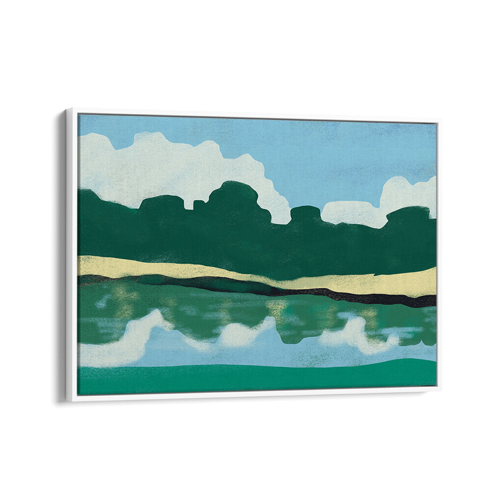 REFLECTIVE SERENITY , LANDSCAPE PAINTINGS