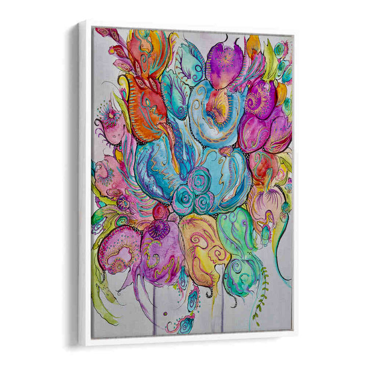 Vibrant FORCES OF NATURE, FLORAL FLOWER PAINTINGS bring elegance and tranquility to your living space.
