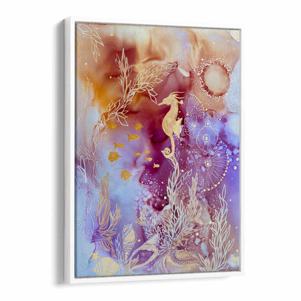 Vibrant ROSE QUARTZ REEF, BEACH PAINTINGS showcasing enchanting coastal landscapes for your living space.