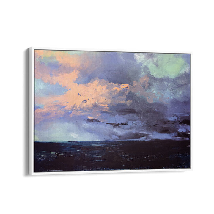 SAIL THROUGH THE STORM , LANDSCAPE PAINTINGS