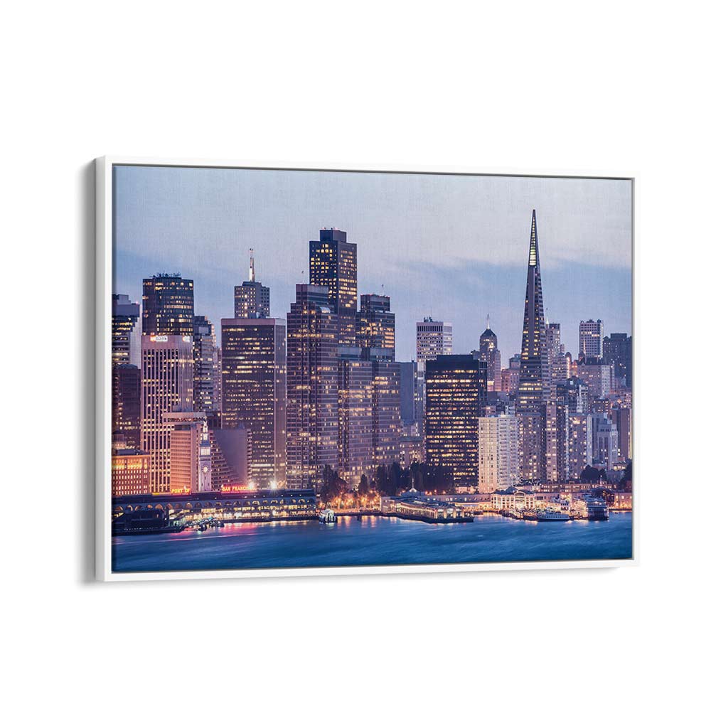 SAN FRANCISCO SKYLINE BY STEFAN HEFELE , LANDSCAPE PHOTO PRINTS