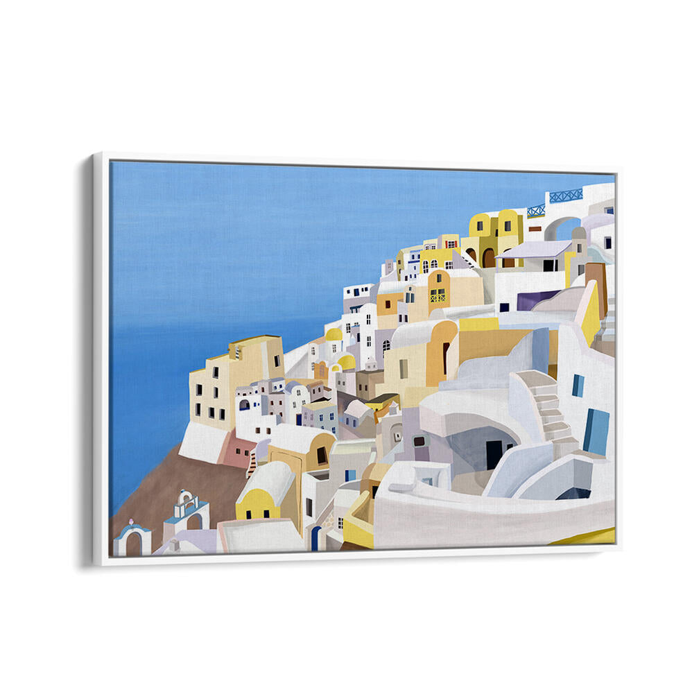SANTORINI, GREECE CLIFF , TRAVEL POSTERS