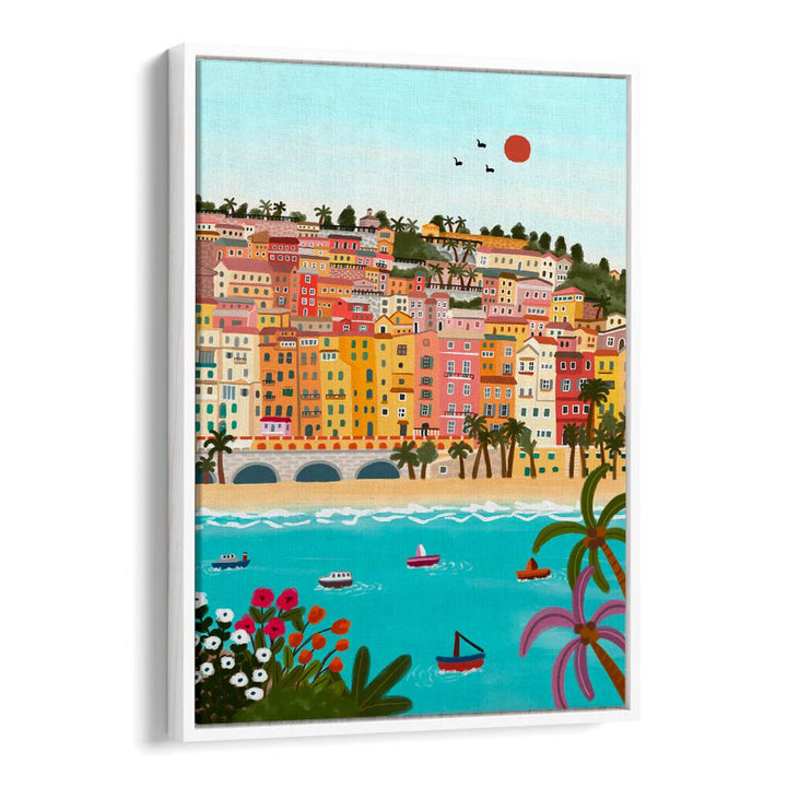 SEASIDE COLOR HARMONY , TRAVEL POSTERS
