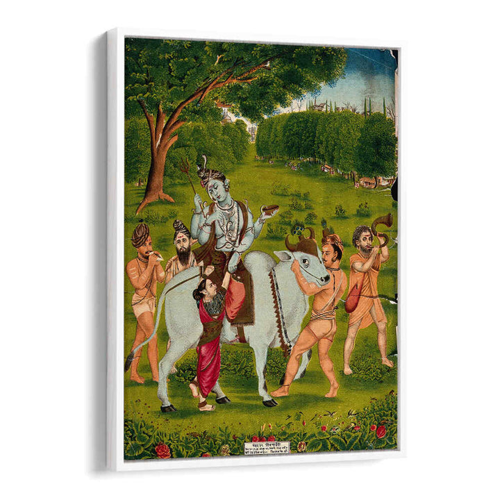 SHIVA MOUNTED ON NANDI