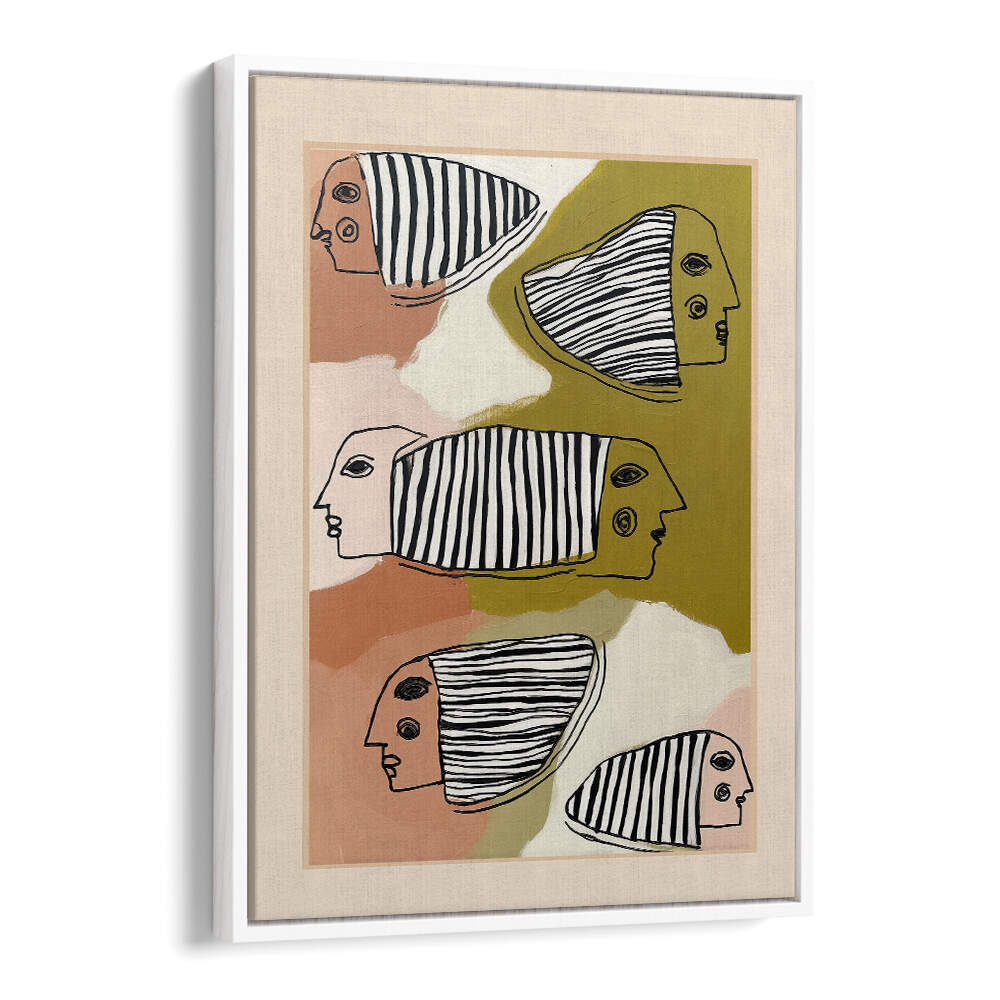 SILENT TRAVELERS , ABSTRACT PAINTINGS