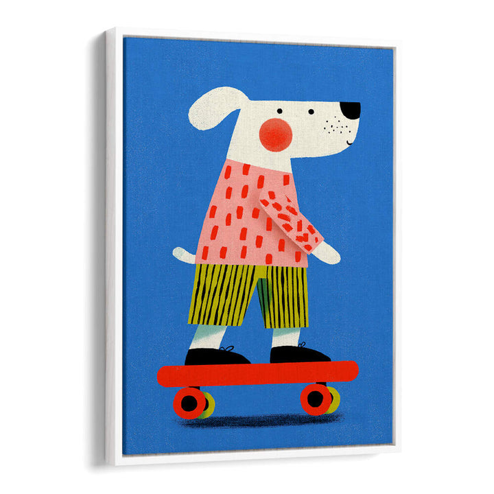 SKATING DOG , KIDS ROOM PAINTINGS