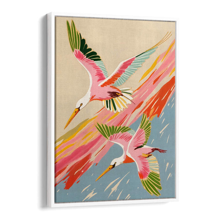SPOONBILLS SKY