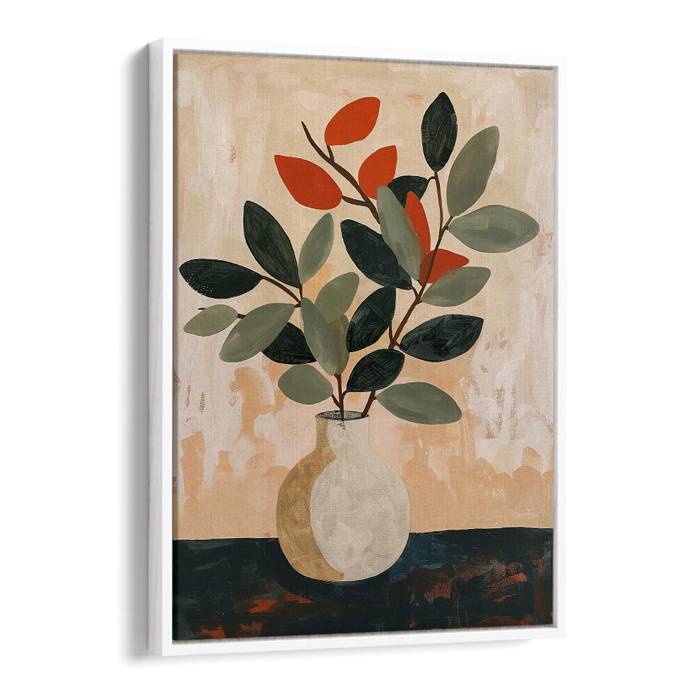 STILL LIFE OF VASE , FLORAL FLOWER PAINTINGS