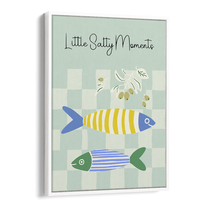STRIPED FISH AND OLIVES
