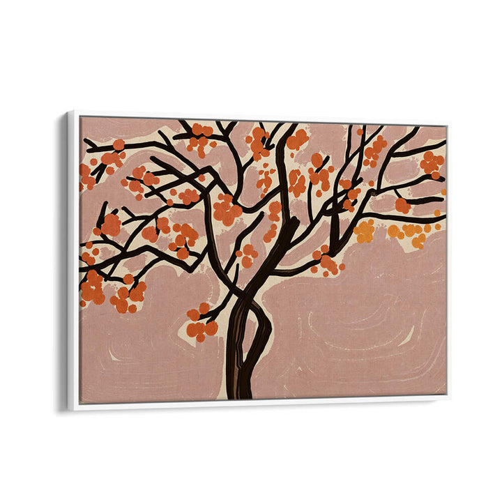 STYLIZED TREE , FLORAL FLOWER PAINTINGS