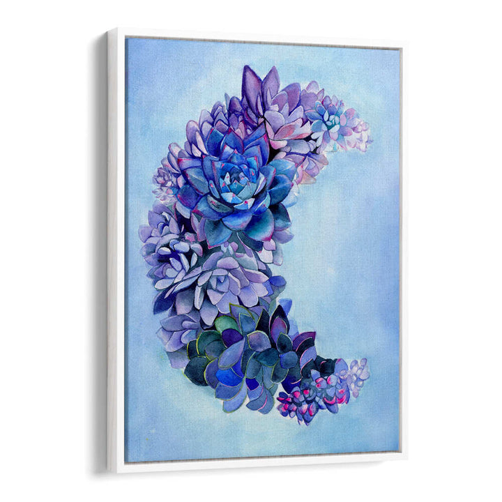 SUCCULENT MOON GARDEN LARGE , KIDS ROOM PAINTINGS