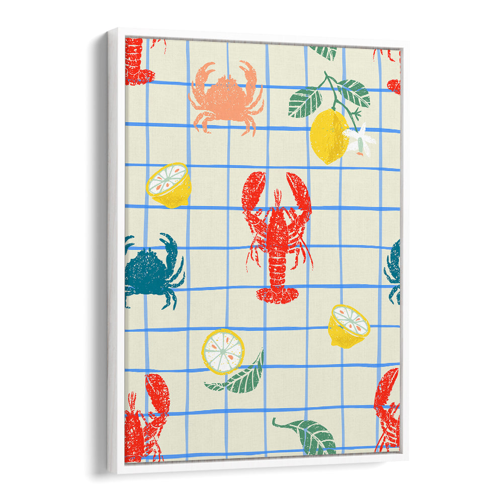 SUMMER SEAFOOD PLAID