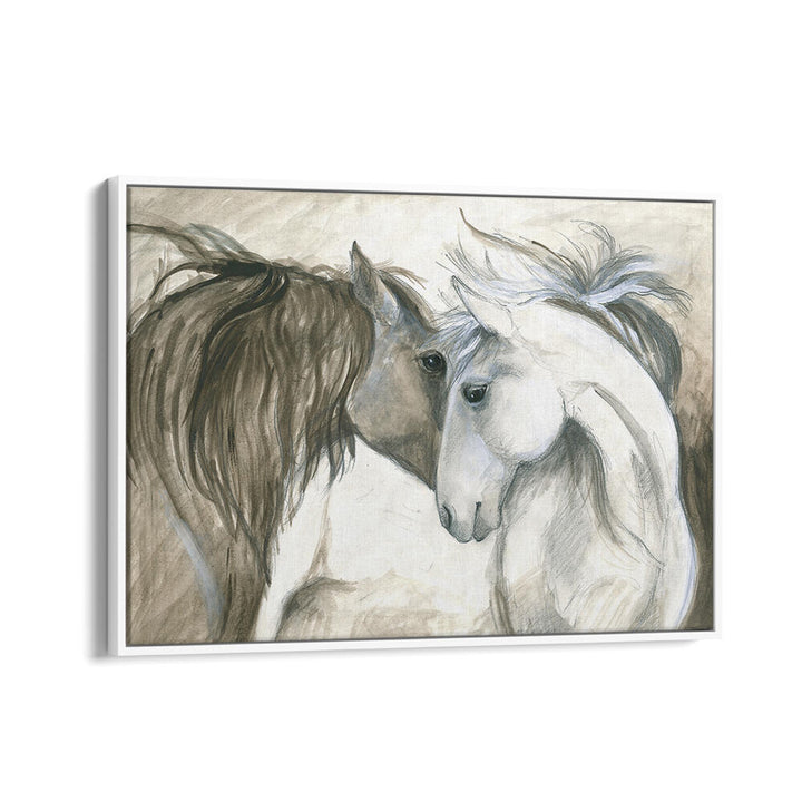 TENDER CONNECTION BETWEEN TWO HORSES