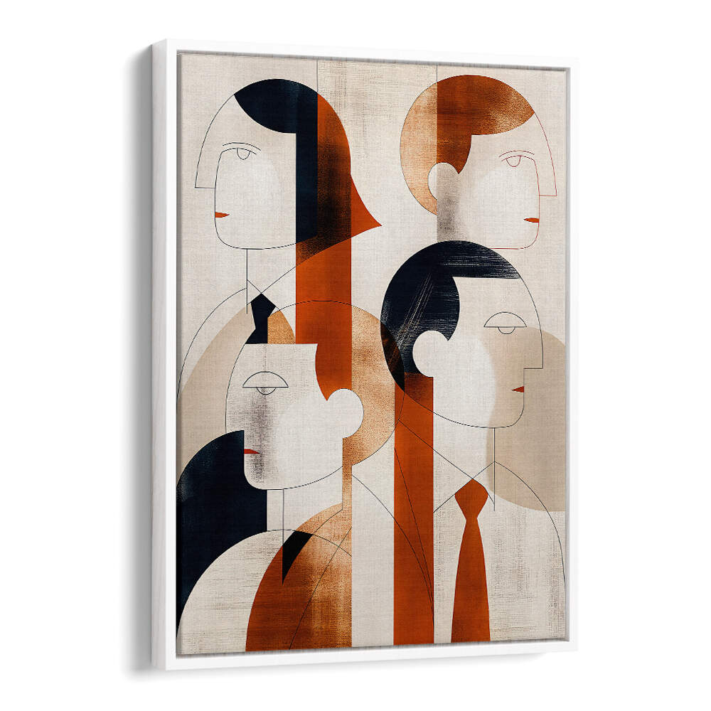 THE GEOMETRY OF US , PORTRAITS & FIGURATIVE ILLUSTRATIONS