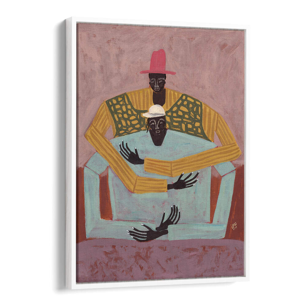 THE HUG , PORTRAITS & FIGURATIVE ILLUSTRATIONS