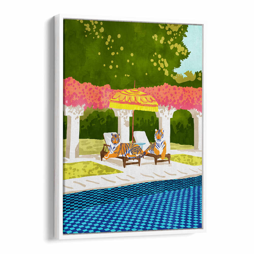 TIGER VACAY , ANIMAL PAINTINGS